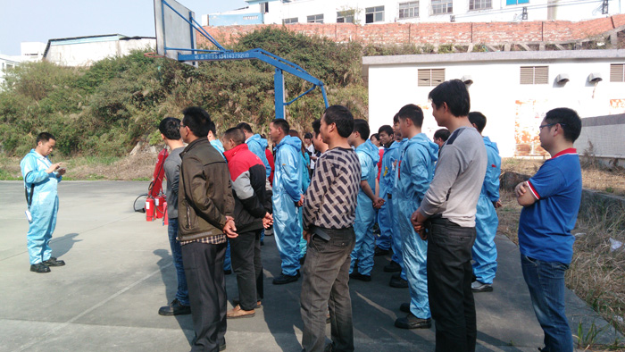 喬偉消防演習(xí)