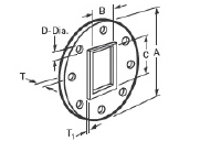 波導(dǎo)襯料&mdash;&mdash;模切圓形