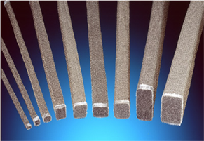 SOFT-SHIELD 1000系列導電泡棉 (編織絲纏繞泡沫芯) SOFT-SHIELD 1000系列導電泡棉 (編織絲纏繞泡沫芯)